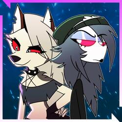 Loona and octavia (Helluva boss)