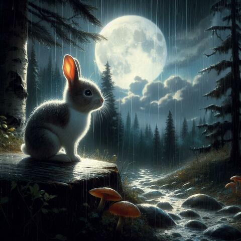 Rabbit in the forest