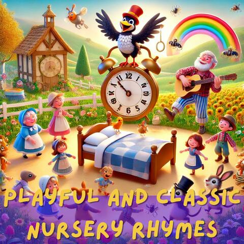 Playful and Classic Nursery Rhymes (Cuckoo Songs, Ant Marching Tunes, Farmer’s Sing-Along, Ring Around the Roses, and Bedtime Melodies)