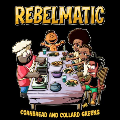 Cornbread and Collard Greens