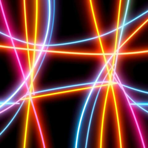 Neon Line Abstract