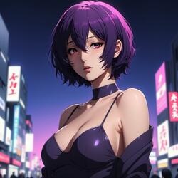 Touka's Twilight Embrace