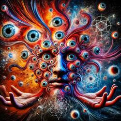 the hands of the clock