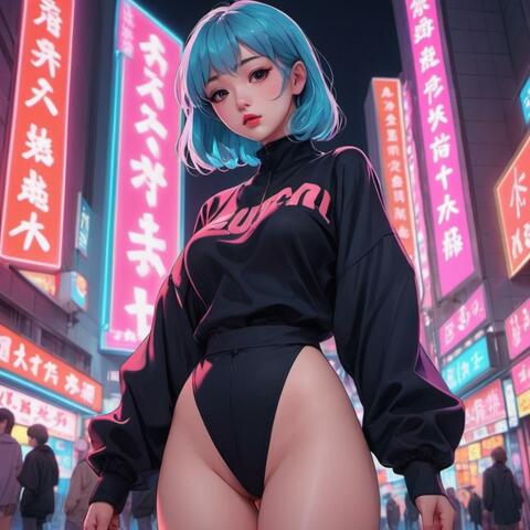 Hana Beneath the Neon Glow