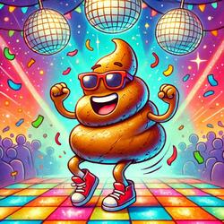 Poop dance party