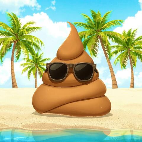 A poop on holiday