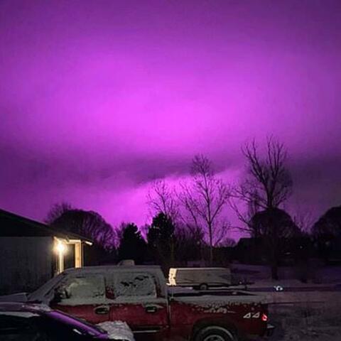 Purple skys