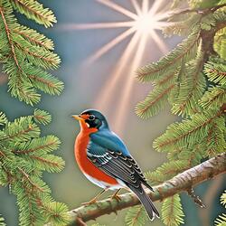 The Chirping Robin