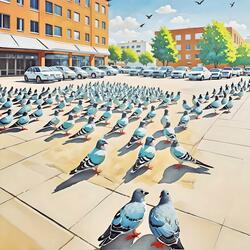 I'll Stay With Pigeons Near