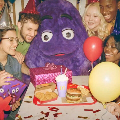 Happy Birthday Grimace
