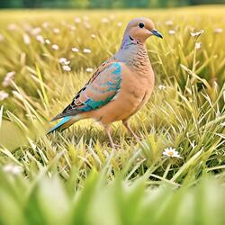 The Mourning Dove And Pigeons