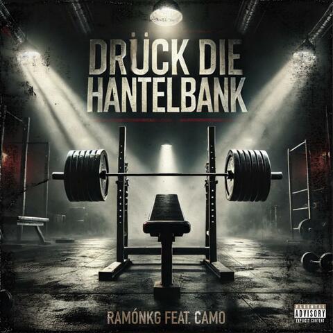 Drück die Hantelbank