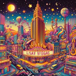 Psychedelic town