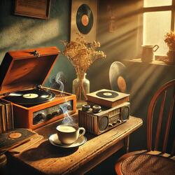 Coffee and Rising Memories (Lo-fi Café Ambience)