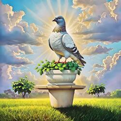 A Special Bond With My Pigeon Friend
