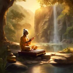 Peaceful Serene Om Shanti