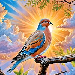 The Simple Beauty Of A Mourning Dove