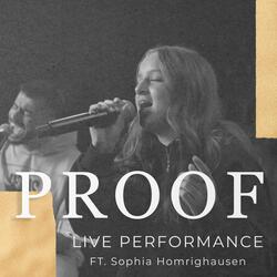 Proof (Live) (feat. Sophia Homrighausen) (Live)