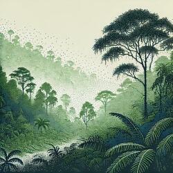 霧の森 1／Misty Forest 1