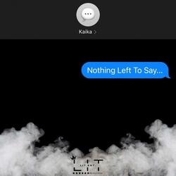 Nothing Left To Say