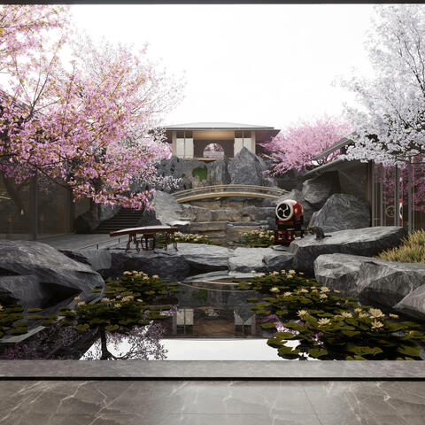 Japanese Music in Wabi Sabi Garden to Embrace Natural Beauty for Chill Relax Study