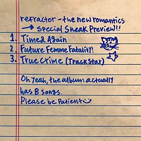 Three Songs (The New Romantics)