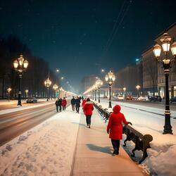 Snowy Walk (Beauty Version)