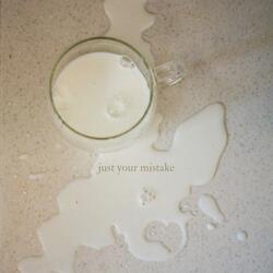 just your mistake