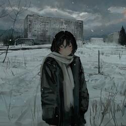 crevice between the clouds