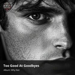 Too Good At Goodbyes