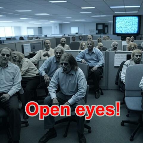 open eyes!