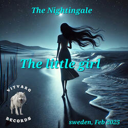 The little girl
