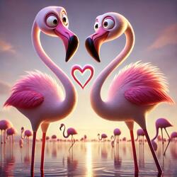 The Greater Flamingo (Phoenicopterus roseus) Educational Song for Kids