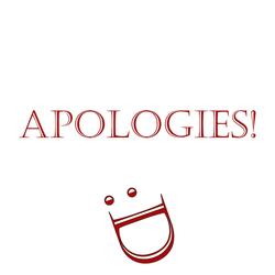 apologies!