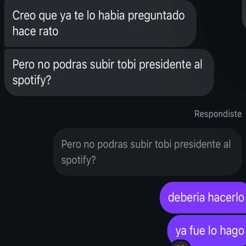 tobi presidente