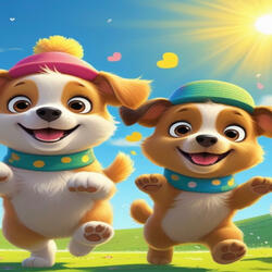 Puppy's Four Seasons Dance