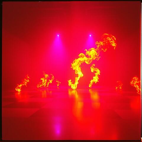 Fuego en la pista