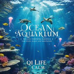 Ocean Aquarium | Soothing Underwater Ambience with Relaxing Music for Study, Sleep, and Relaxation