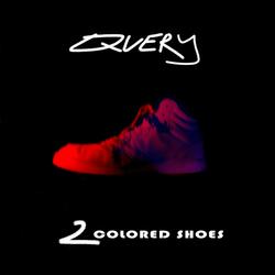 2 colored shoes
