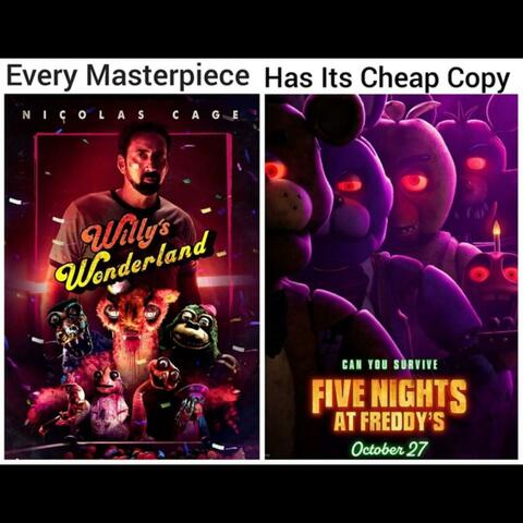 Willy's Wonderland Vs FNAF Music Cover