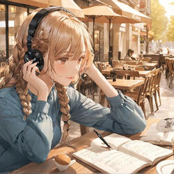 朝日を浴びて  Sunlight in the Morning