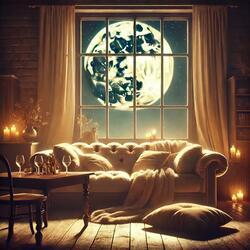 Luna de miel en el sofa