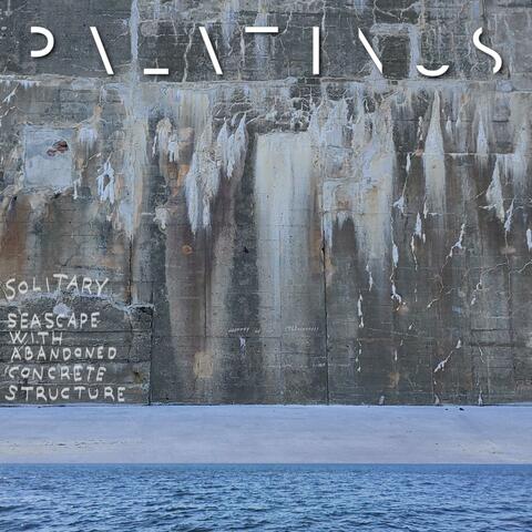 Solitary Seascape with Abandoned Concrete Structure