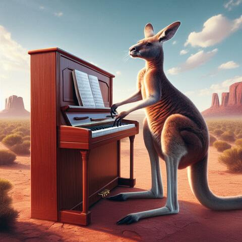 Solitary Kangaroo Pianist