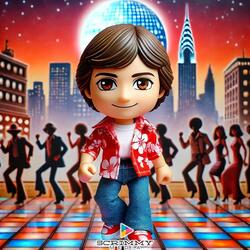 New York City with Disco Scrimmy