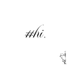 #hi. (feat. 3hhh)
