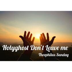 Holyghost Don't Leave Me