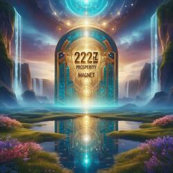 222 Hz Prosperity Magnet