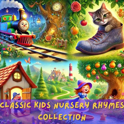 Classic Kids Nursery Rhymes Collection (Ten Little Indians, Cat Came Back, I’ve Been Working on the Railroad, Clementine, and More Fun Songs for Children)