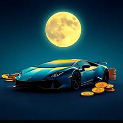Lambos in the Moonlight